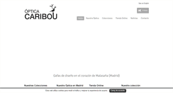 Desktop Screenshot of opticacaribou.com